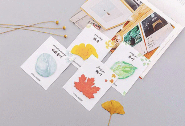 Cute Sakura Leaf Sticky Notes 2